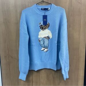 Ralph Lauren Light Blue Crewneck Sweater